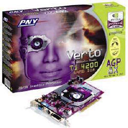 PNY Verto GeForce4 Ti 4200 8x 128MB